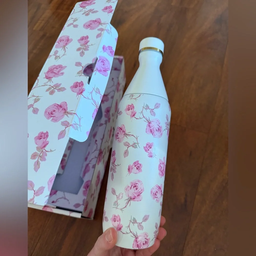 NWT Stanley X LoveShackFancy All Day Slim Bottle Water Bottle | 20 Oz, - Picture 8 of 9